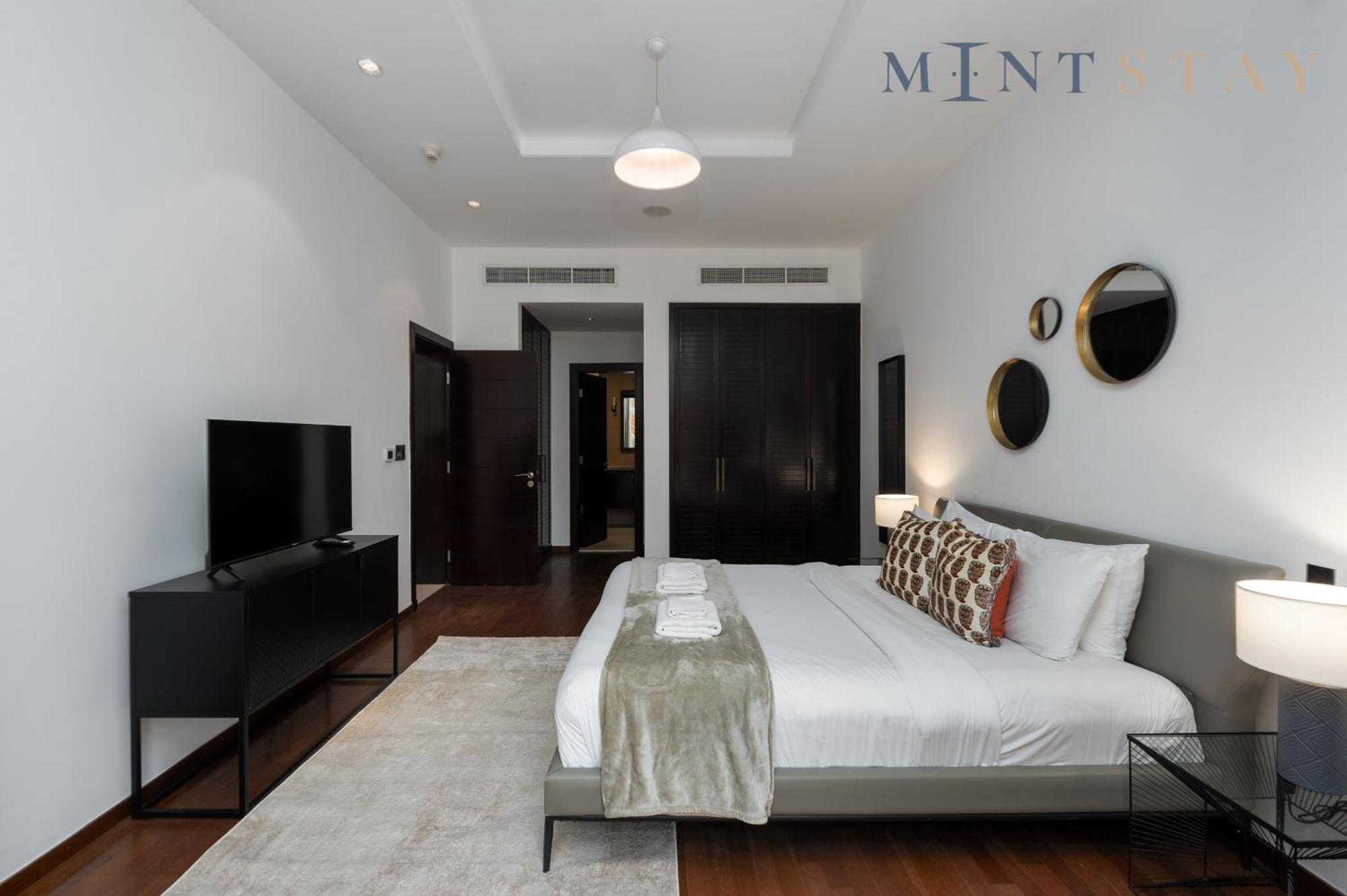 شقة Tiara Residences, Palm Jumeirah - Mint دبي